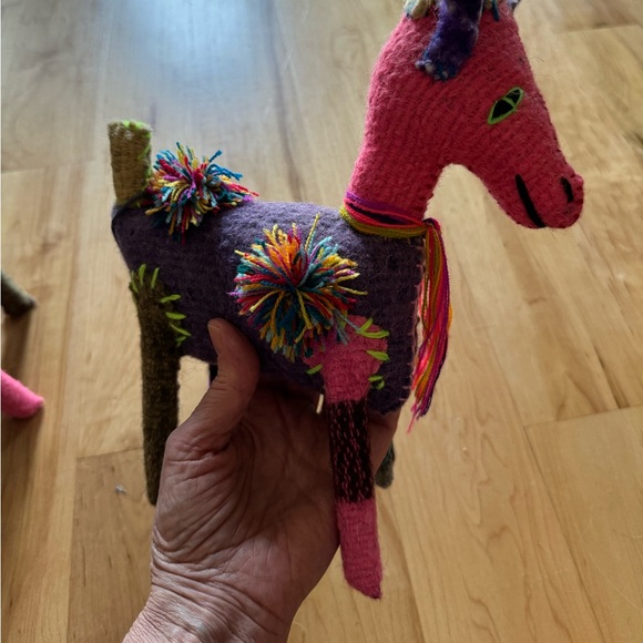 Folk Art Reindeer set - Picture 5 of 9